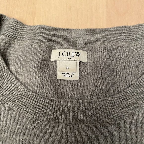 J Crew Women’s 100% Cotton Tie Bell Long Sleeve Sweater Size Small - Picture 3 of 7